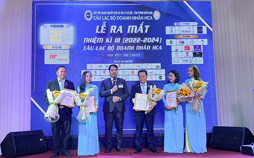 Câu lạc bộ doanh nhân HCA tổ chức lễ ra mắt Ban chấp hành nhiệm kỳ 3