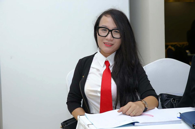 Chân dung nữ doanh nhân mê viết sách Hoàng Thư. Ảnh: NVCC.