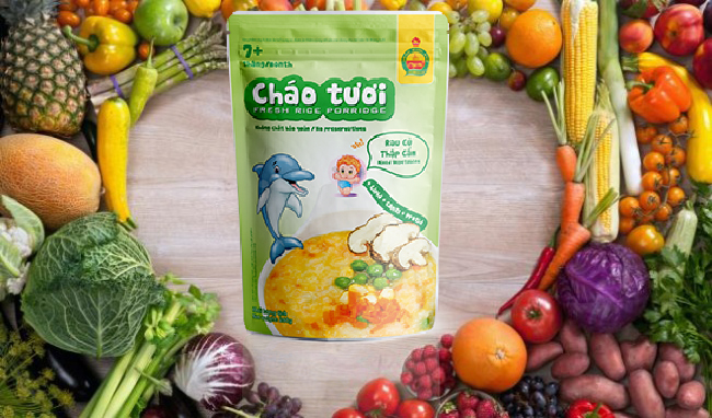 Cháo tươi rau củ thập cẩm Cây Thị giúp người ăn chay không sợ thiếu canxi