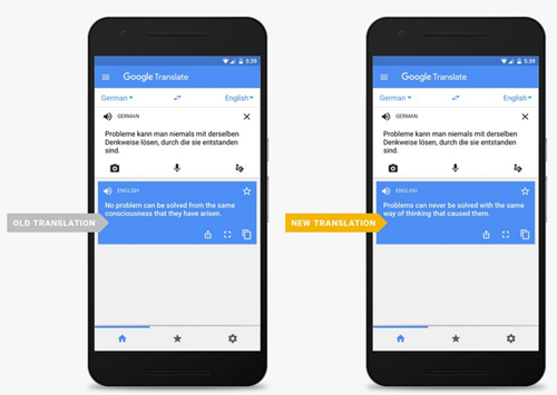 Google Translate được nâng cấp, dịch chính xác hơn 