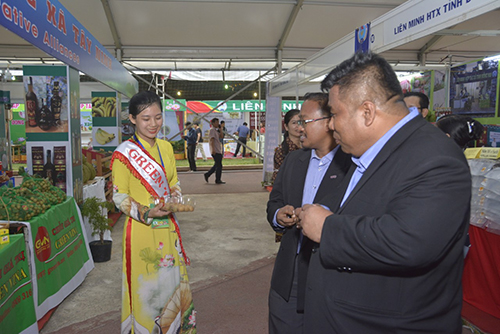 Green Vina tham dự Hội chợ Xúc tiến thương mại hợp tác xã năm 2019
