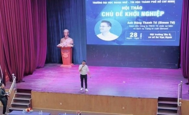 Không phải ai 'nổi trên mạng' cũng có thể thành diễn giả trước giới trẻ