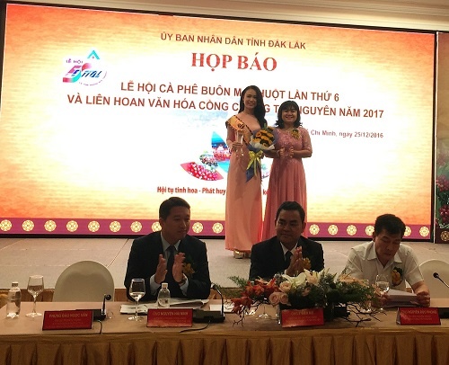 Lễ hội cà phê Buôn Ma Thuột và Liên hoan văn hóa Cồng chiêng Tây Nguyên 2017