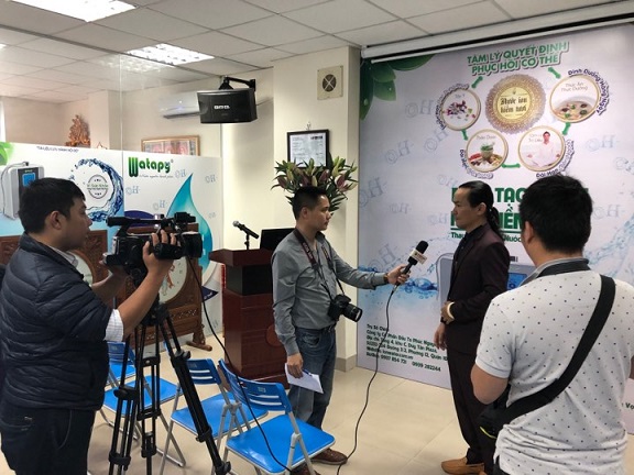 Thương hiệu máy tạo nước ion kiềm tươi Watapy đã có mặt tại thủ đô Hà Nội