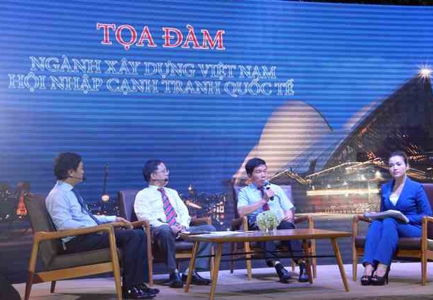 Toạ đàm ''Ngành xây dựng Việt Nam hội nhập cạnh tranh Quốc tế''