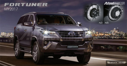 Toyota Fortuner làm mới để cạnh tranh Mitsubishi Pajero Sport