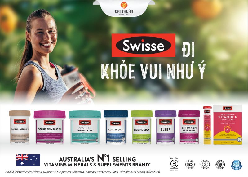 Swisse: Bí quyết vàng cho cuộc sống năng động khoẻ mạng từ xứ sở Kangaroo