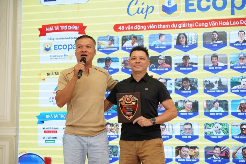 Kết thúc thành công Giải tennis Bằng Hữu mở rộng lần 8 tranh cúp ECO PAY