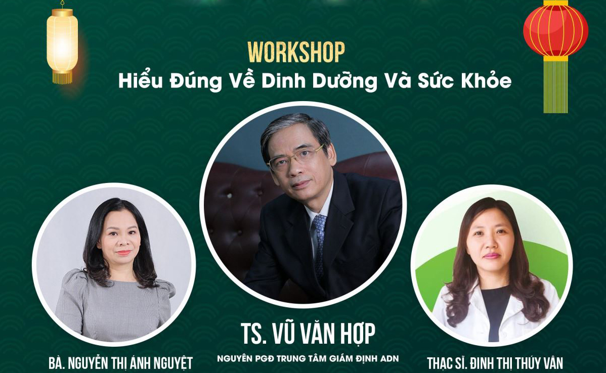 Tham gia Workshop Hiểu đúng về Dinh dưỡng và Sức khỏe tại Chợ phiên Healthy 2023