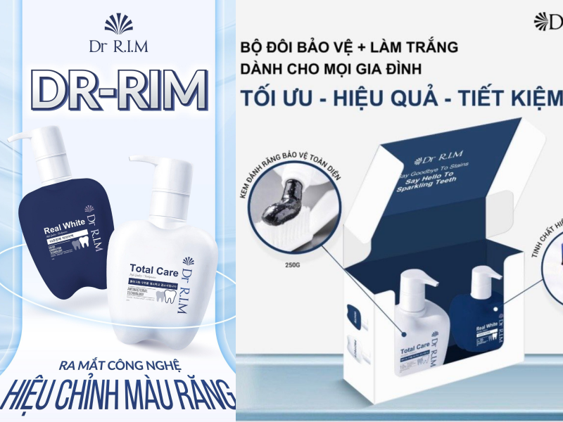 A.A Việt Nam: Ra Mắt Thương Hiệu Kem Đánh Răng Dr.RIM
