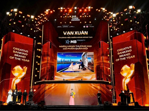 MB nhận cú đúp giải thưởng từ Bộ VHTTDL vinh danh “Ngân hàng sáng tạo của năm 2025”