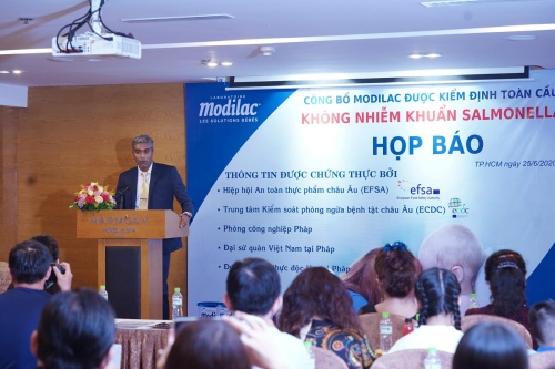 Sữa Modilac đạt chất lượng kiểm định toàn cầu đã được lưu hành trên thị trường