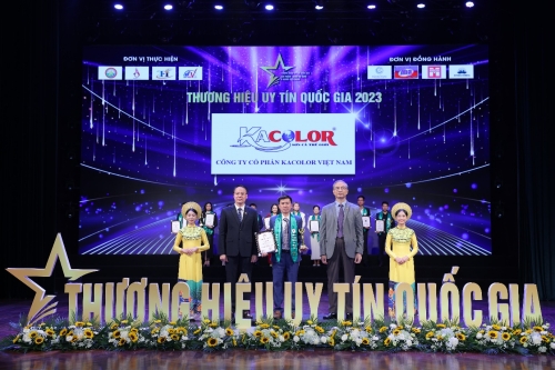 Thương hiệu sơn Kacolor – Doanh nghiệp Hàng Việt Nam chất lượng cao chuẩn hội nhập năm 2023