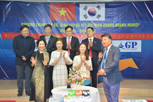 các doanh nghiệp hàn quốc thuộc hiệp hội doanh nghiệp nhỏ và vừa asea growth partners sang thăm việt nam