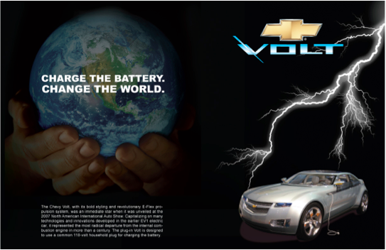 Chevy Volt và các phương án quảng cáo, truyền thông không hiệu quả