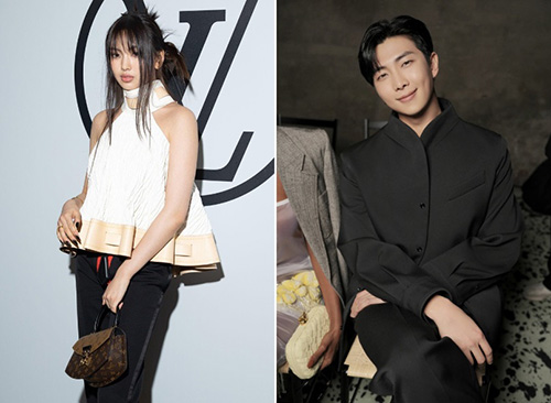 Vai trò đại sứ của Hyein (NewJeans) với Louis Vuitton và RM (BTS) với Bottega Veneta gây nhầm lẫn. Ảnh: Kpopping, Bottega Veneta.