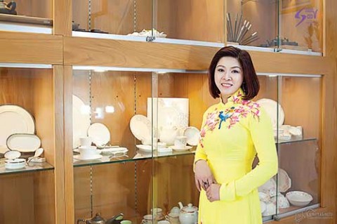 Đỗ Hoàng Mỹ Linh – Giám đốc Công ty Gốm sứ Mỹ Linh,