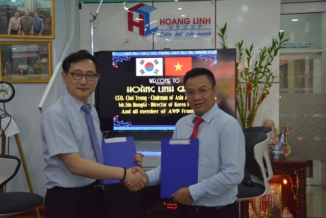 HOÀNG LINH GROUP KÝ KẾT GIAO ƯỚC HỢP TÁC VỚI CÁC ĐỐI TÁC HÀN QUỐC