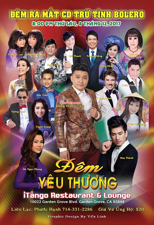 Hoàng Tử Bolero Đồng Thanh Tâm
