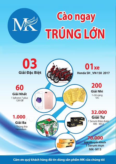 Mỹ phẩm M.P.A.V, phân phối mỹ phẩm, phạm vi toàn quốc, chứng nhận thương hiệu, Cục sở hữu trí tuệ Việt Nam, Cào trúng thưởng, giải thưởng thương hiệu vàng sáng tạo việt nam, thương hiệu vàng xây dựng việt nam, thương hiệu vàng nội thất việt nam,