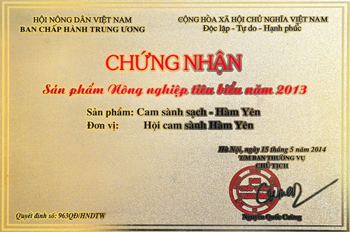 cam sành hàm yên, tuyên quang