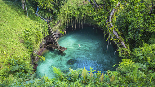 Hồ bơi To Sua Ocean Trench
