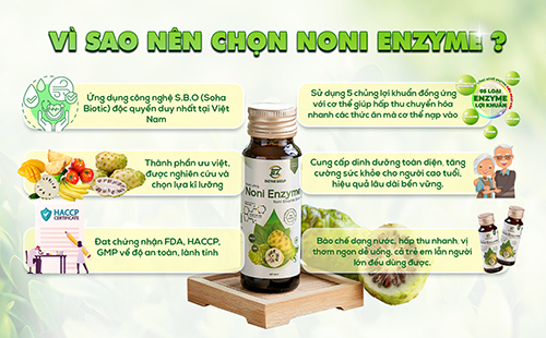 Bí quyết giúp Noni Enzyme chinh phục được người tiêu dùng khó tính