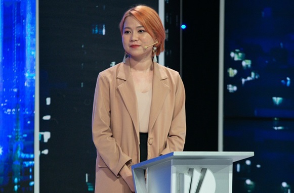 Ứng viên Ngô Thúy Phương Thanh trong chương trình Cơ hội cho ai.