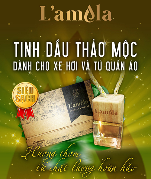 tinh dầu thiên nhiên siêu sạch l’amela – hương thơm của chất lượng!