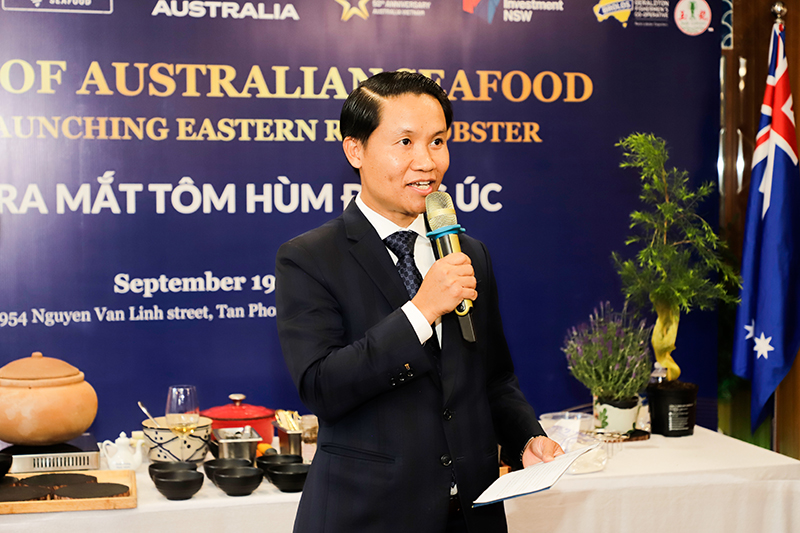 Ông Trần Văn Trường - Tổng Giám Đốc Hải Sản Hoàng Gia