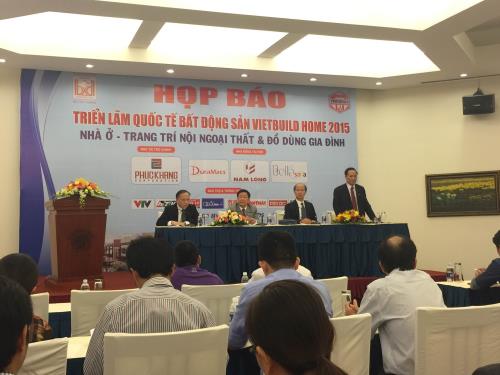 Họp báo triển lãm quốc tế Vietbuild Home 2015