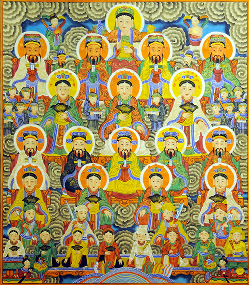 tứ phủ thờ những vị thần nào
