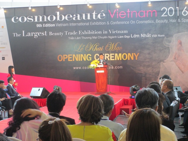 Khai mạc Triển lãm quốc tế ''Cosmobeauté Vietnam 2016''