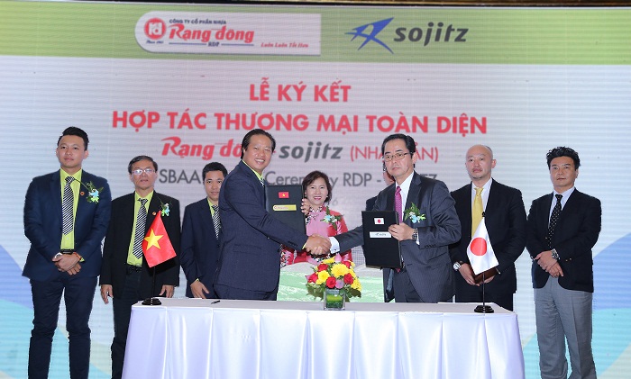 Nhựa Rạng Đông và Sojitz - Nhật Bản ký thỏa thuận hợp tác toàn diện