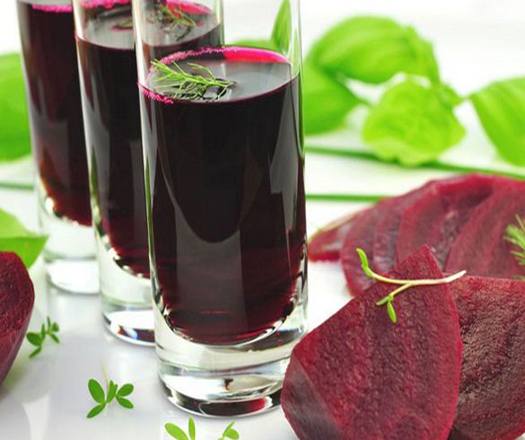 Nước ép củ dền, trị cao huyết áp, thiếu máu, mất trí nhớ và ung thư