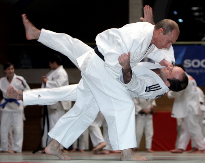 Tổng thống Nga Putin – luyện võ rèn tinh thần thép