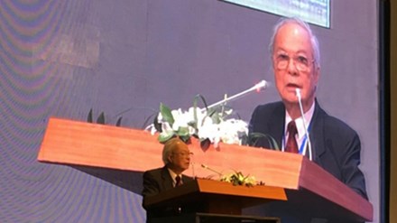 GS. TS Nguyễn Công Khanh, Chủ Tịch hội nhi khoa Việt Nam Phát biểu tại hội nghị