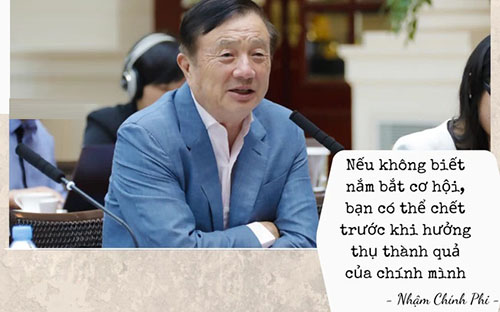 “Vua Huawei” Nhậm Chính Phi
