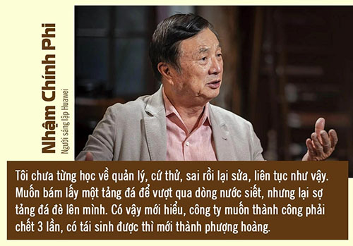 “Vua Huawei” Nhậm Chính Phi