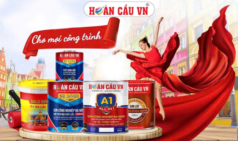 Sơn Mạ Kẽm Hoàn Cầu Việt Nam Group – Khẳng định chất lượng sơn công nghiệp trên thị trường khu vực